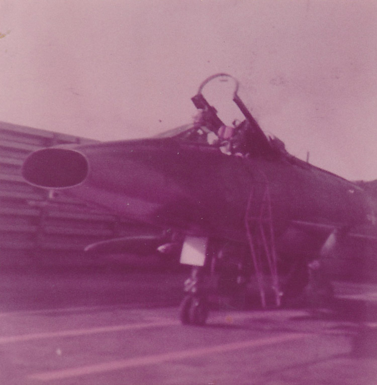 F-100 on the Tarmac