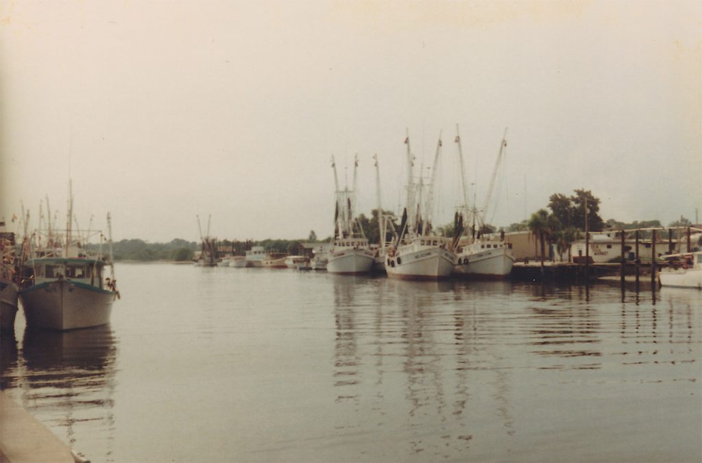 Pot Smuggling Shrimpers at Port in the Early 70's