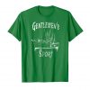 An image of a green Gentlemen's Sport pot smuggling t-shirt from GanjaOutpost.com
