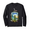 Image of a black colored Maui Wowie Vintage Marijuana Long Sleeve T-shirt from Ganja Outpost.