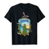 Image of a black Maui Wowie VIntage Marijuana T-shirt from Ganja Outpost