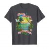 Image of a dark heather colored Smoke Colombian Red Bud Vintage Marijuana T-shirt from Ganja Outpost