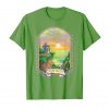 Image of a green colored Colombian Gold Vintage Marijuana T-shirt from Ganja Outpost