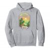 Image of a heather grey colored Colombian Gold Vintage Marijuana Pullover Hoodie from Ganja Outpost.