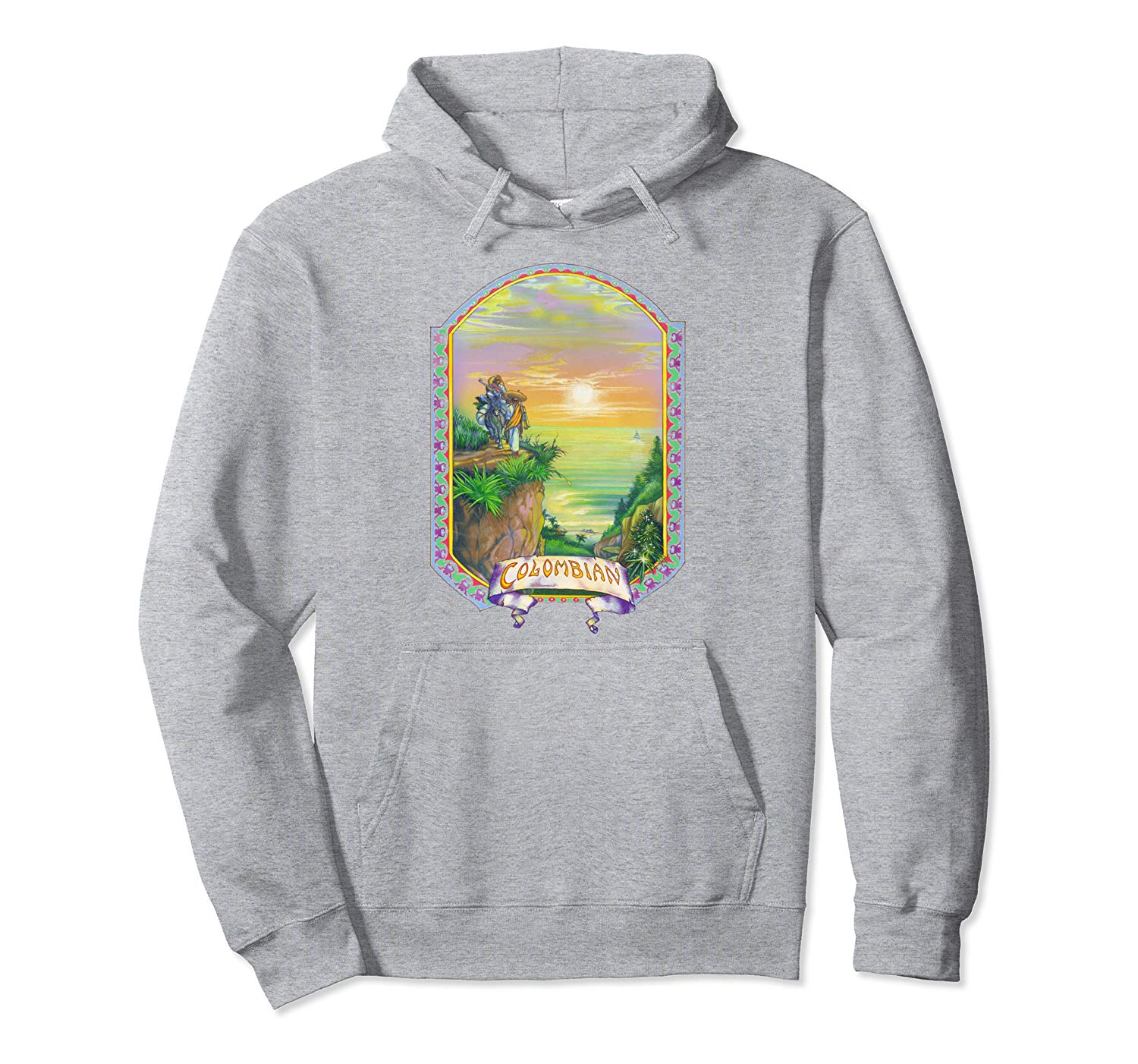 gold colored hoodie