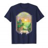 Image of a navy colored Colombian Gold Vintage Marijuana T-shirt from Ganja Outpost