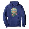 Image of a navy colored Do it in Jamaica Vintage Marijuana Hoodie from Ganja Outpost