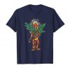 Image of a navy colored Cannabis Grower Vintage Marijuana T-shirt from Ganja Outpost