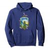Image of a navy colored Maui Wowie Vintage Marijuana Pullover Hoodie from Ganja Outpost