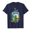 Image of a navy colored Maui Wowie VIntage Marijuana T-shirt from Ganja Outpost