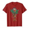 Image of a red colored Cannabis Grower Vintage Marijuana T-shirt from Ganja Outpost
