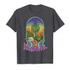 An Image of the dark heather Smoke Marijuana T-shirt from Ganja Outpost