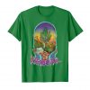 An Image of the green Smoke Marijuana T-shirt from Ganja Outpost