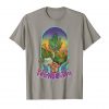 An Image of the slate Smoke Marijuana T-shirt from Ganja Outpost