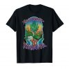 An Image of the black Magic Island Marijuana T-shirt from Ganja Outpost