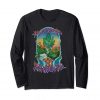 An image of a black magic island marijuana long sleeve from Ganja Outpost.