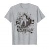An image of the heather grey colored Maui Wowie Blackline Vintage Cannabis T-shirt from Ganja Outpost
