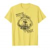 An image of a yellow They're Magic Mushrooms T-shirt exclusively from Ganja Outpost
