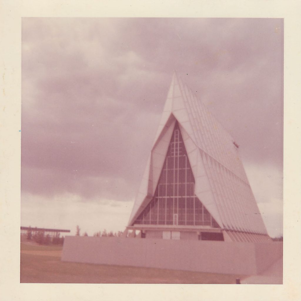 An image of the Air Force Academy in the late 1960's.