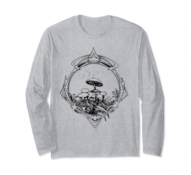 Vintage Magic Mushrooms Long Sleeve