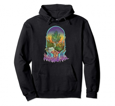 Smoke Marijuana Vintage Cannabis Hoodie
