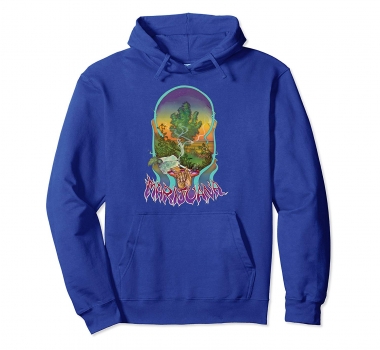Smoke Marijuana Vintage Cannabis Hoodie