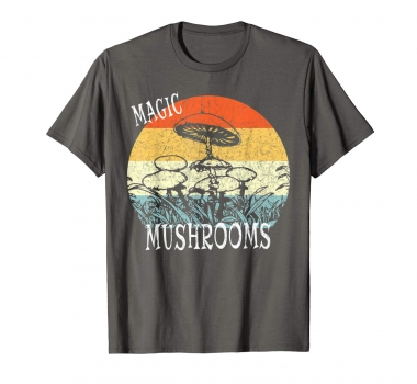 Retro Magic Mushrooms T-shirt
